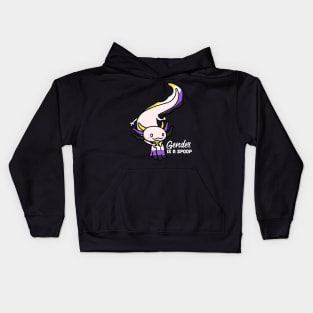 Gender Is A Spoop Kids Hoodie